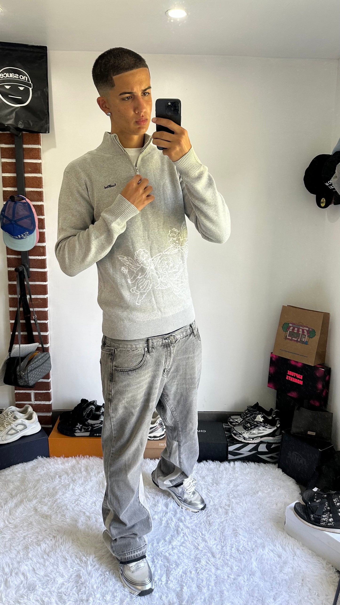 RoseandRitual Half-Zip