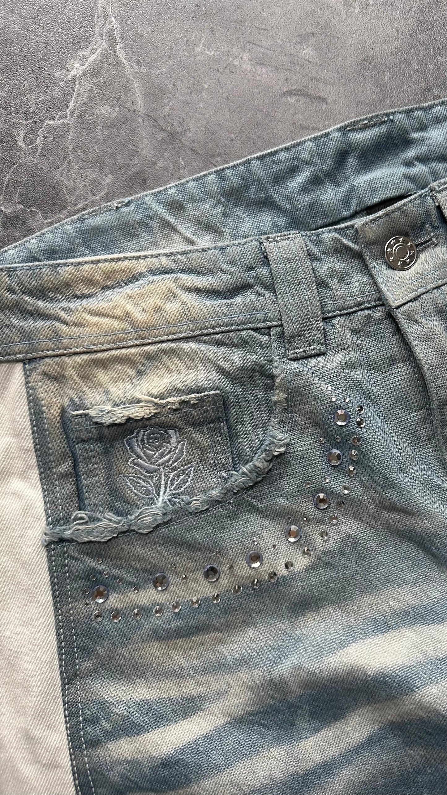 Ice Grey Denim (Manufacturing defect)
