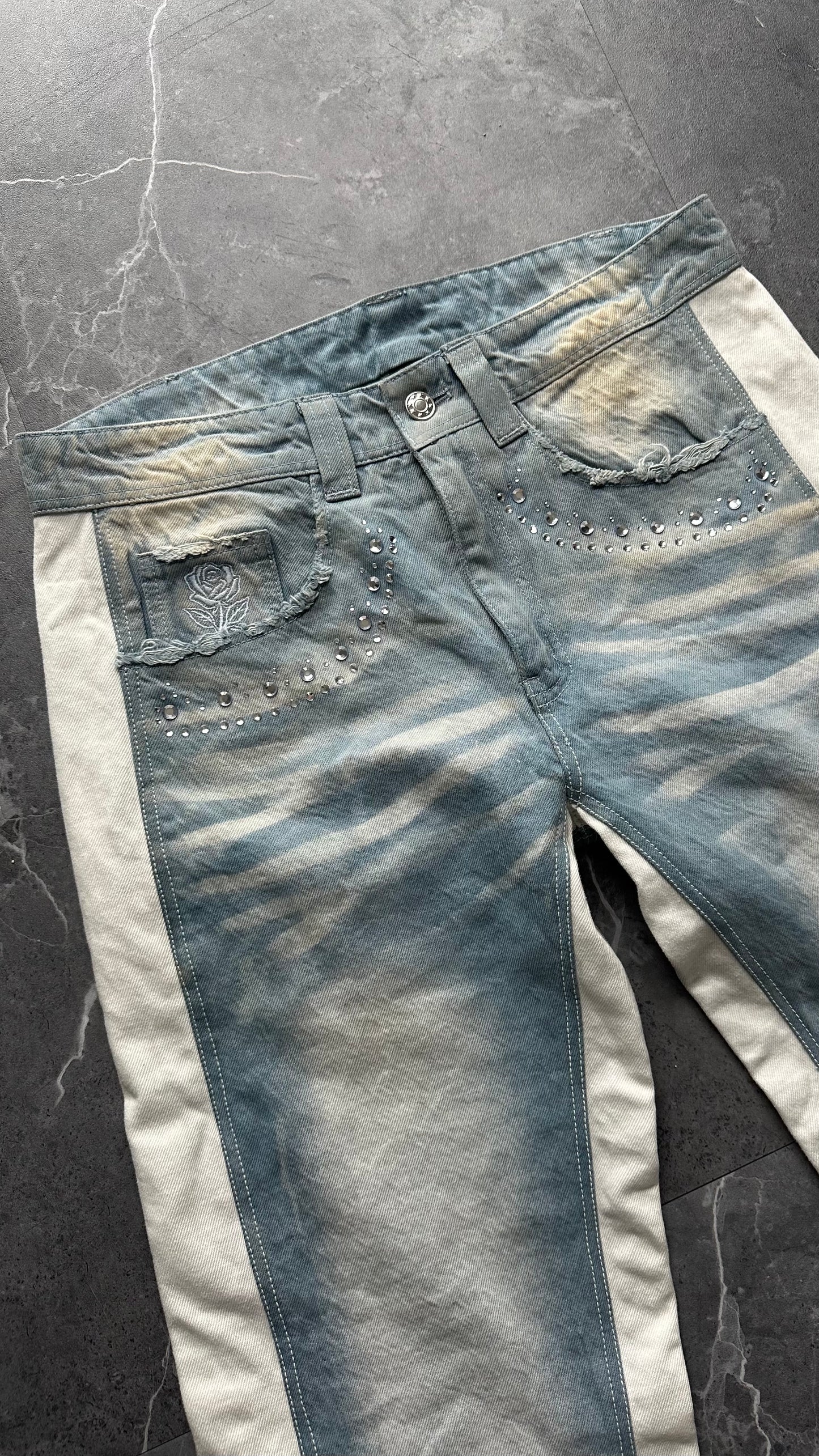 Ice Grey Denim (Manufacturing defect)